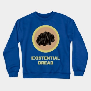 Merit Badge for Existential Dread Crewneck Sweatshirt